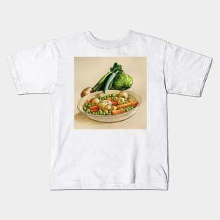 Vegetable Stew in the Making Kids T-Shirt